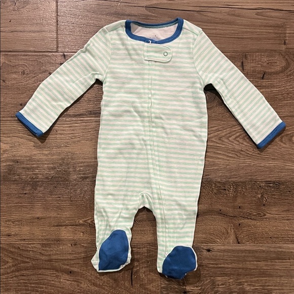 Cloud Island Navy Shark Pattern Kids Infant Baby Footie Sleeper - 3 Pack - Picture 3 of 8